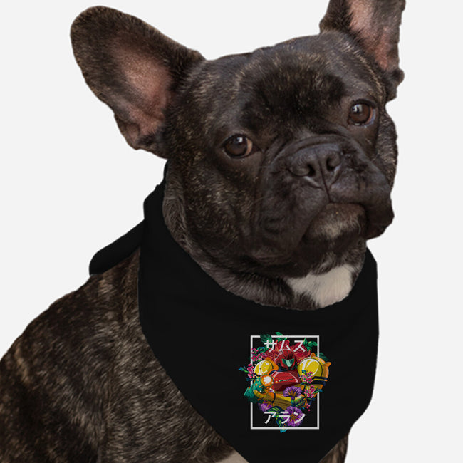 Intergalactic Bounty Hunter-dog bandana pet collar-manoystee
