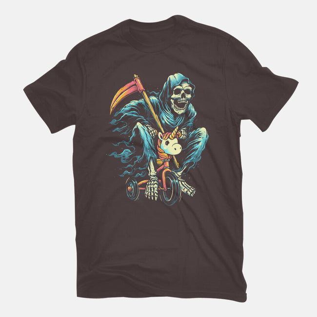 Last Ride-womens basic tee-glitchygorilla