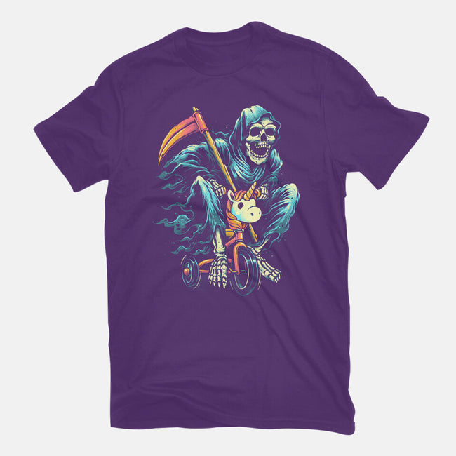 Last Ride-womens fitted tee-glitchygorilla