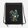 Last Ride-none drawstring bag-glitchygorilla