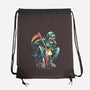 Last Ride-none drawstring bag-glitchygorilla