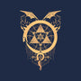 Gilded Snakes of Alchemy-unisex basic tee-icewreath