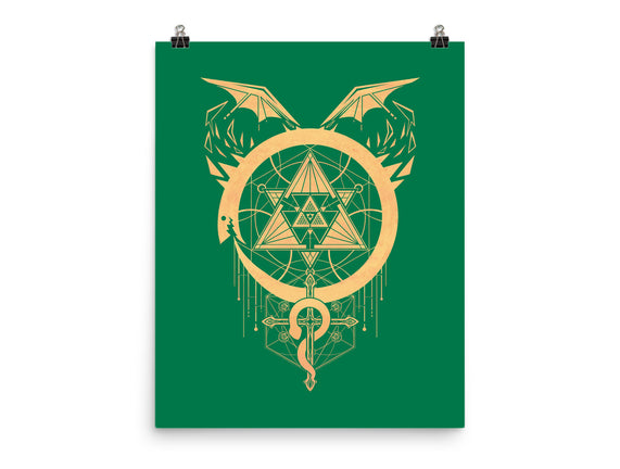 Gilded Snakes of Alchemy