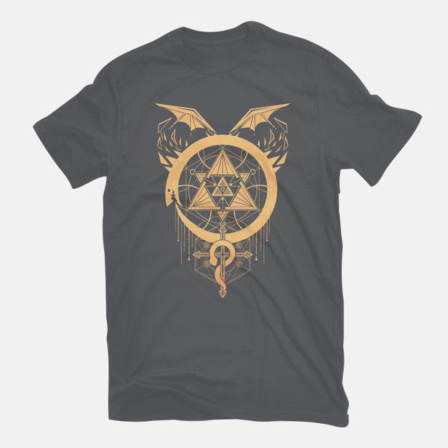 Gilded Snakes of Alchemy-mens long sleeved tee-icewreath