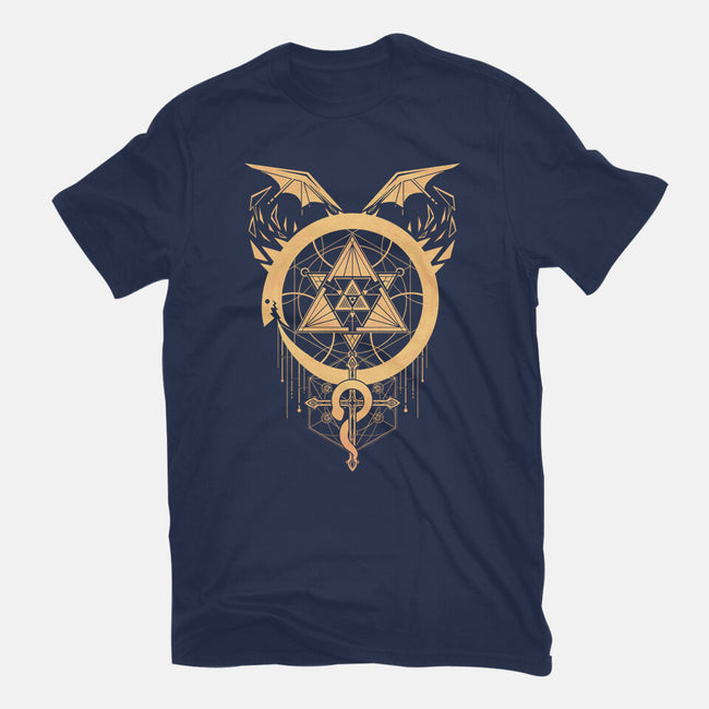 Gilded Snakes of Alchemy-womens basic tee-icewreath