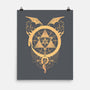 Gilded Snakes of Alchemy-none matte poster-icewreath