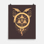 Gilded Snakes of Alchemy-none matte poster-icewreath