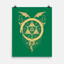 Gilded Snakes of Alchemy-none matte poster-icewreath