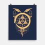 Gilded Snakes of Alchemy-none matte poster-icewreath