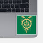Gilded Snakes of Alchemy-none glossy sticker-icewreath