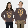 Gilded Snakes of Alchemy-youth crew neck sweatshirt-icewreath