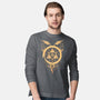 Gilded Snakes of Alchemy-mens long sleeved tee-icewreath