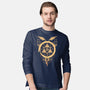 Gilded Snakes of Alchemy-mens long sleeved tee-icewreath