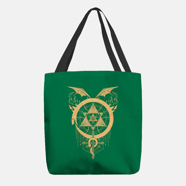 Gilded Snakes of Alchemy-none basic tote-icewreath