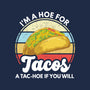 I'm a Hoe for Tacos-womens basic tee-LXTien