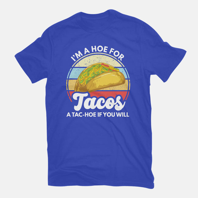 I'm a Hoe for Tacos-womens fitted tee-LXTien