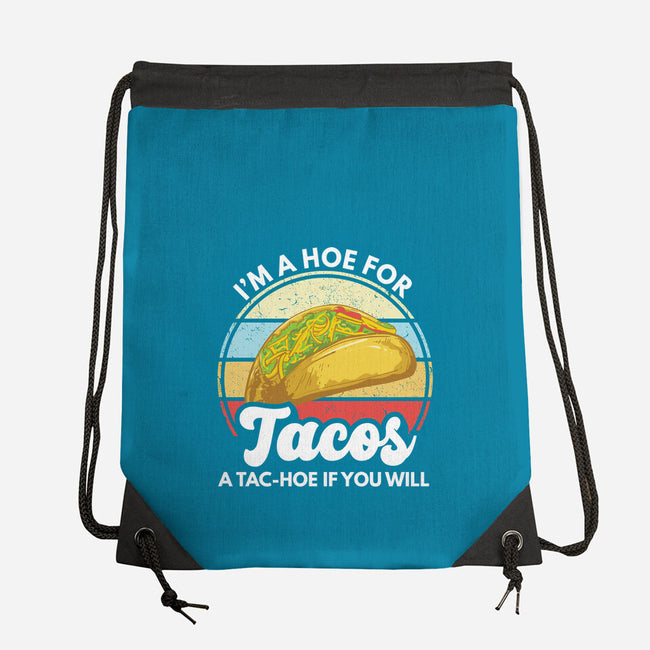 I'm a Hoe for Tacos-none drawstring bag-LXTien