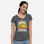 I'm a Hoe for Tacos-womens v-neck tee-LXTien