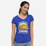 I'm a Hoe for Tacos-womens v-neck tee-LXTien