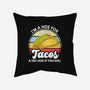 I'm a Hoe for Tacos-none removable cover w insert throw pillow-LXTien