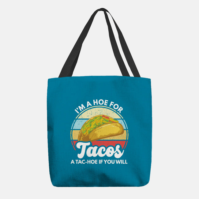 I'm a Hoe for Tacos-none basic tote-LXTien