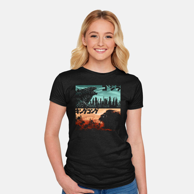 Clash of Kings-womens fitted tee-silentOp