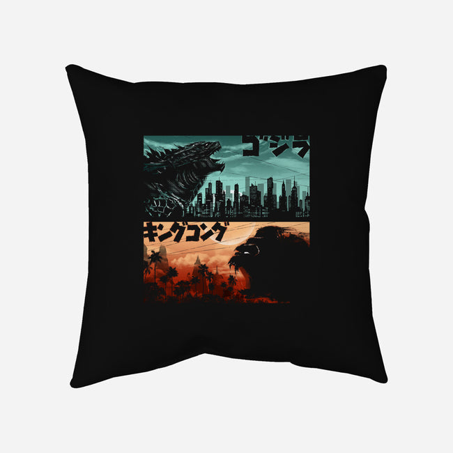 Clash of Kings-none removable cover w insert throw pillow-silentOp