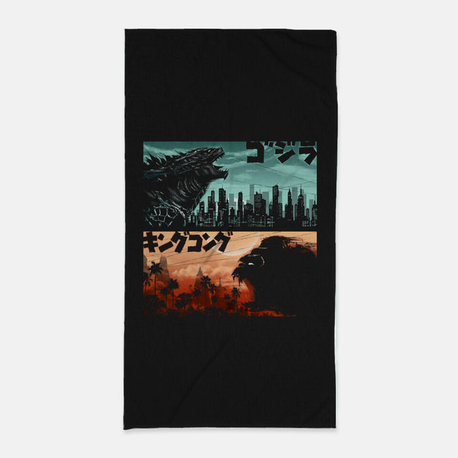 Clash of Kings-none beach towel-silentOp