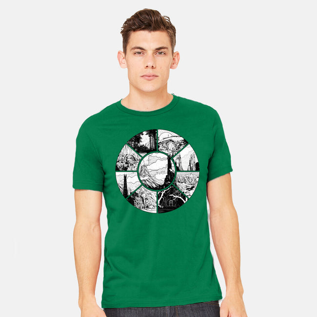 Middle Earth-mens heavyweight tee-fanfabio