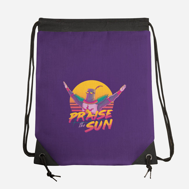 Praise-none drawstring bag-Eilex Design