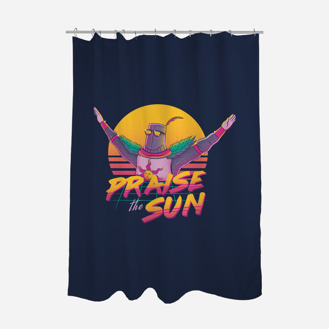 Praise-none polyester shower curtain-Eilex Design