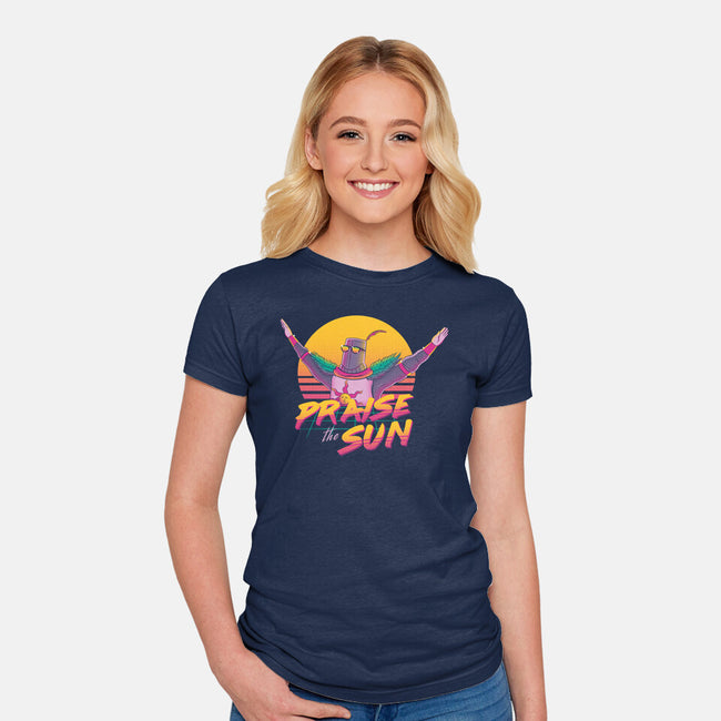 Praise-womens fitted tee-Eilex Design
