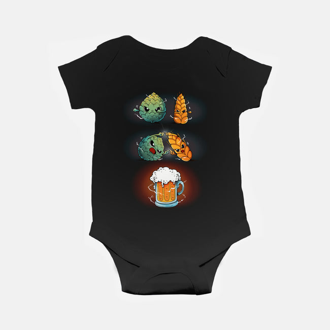 Beer Fusion 2.0-baby basic onesie-Vallina84