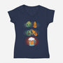 Beer Fusion 2.0-womens v-neck tee-Vallina84