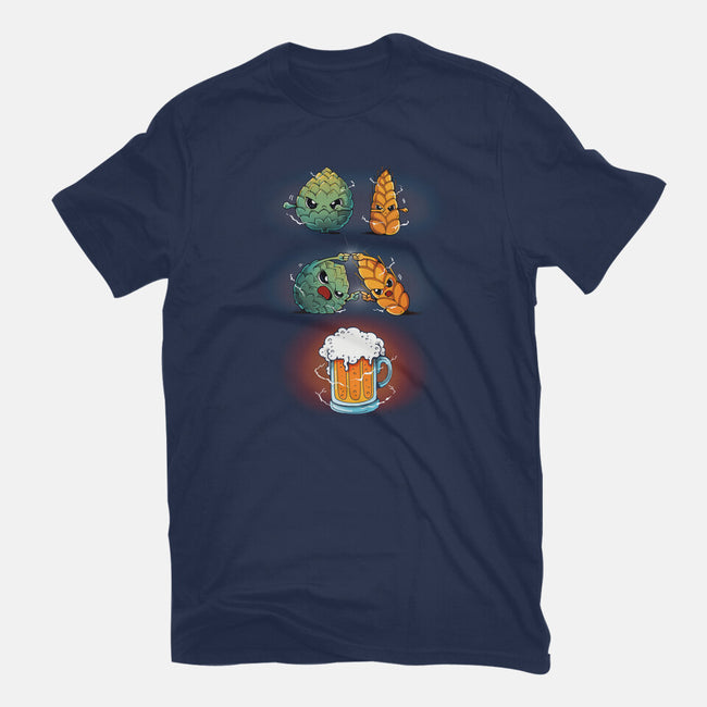 Beer Fusion 2.0-womens fitted tee-Vallina84