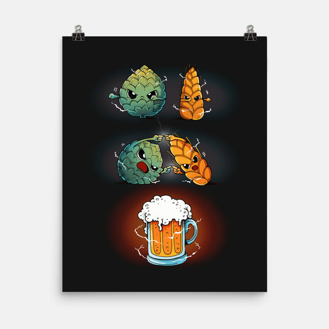Beer Fusion 2.0-none matte poster-Vallina84