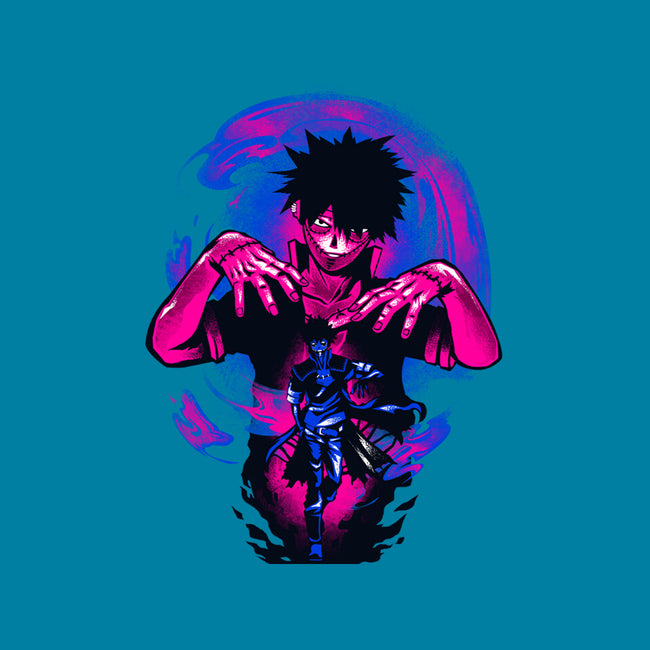 Blue Flame Dabi-mens heavyweight tee-hypertwenty
