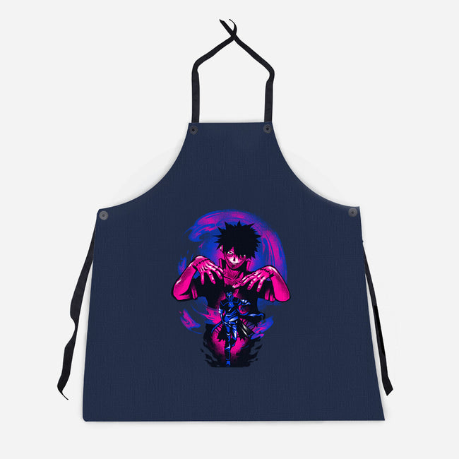 Blue Flame Dabi-unisex kitchen apron-hypertwenty