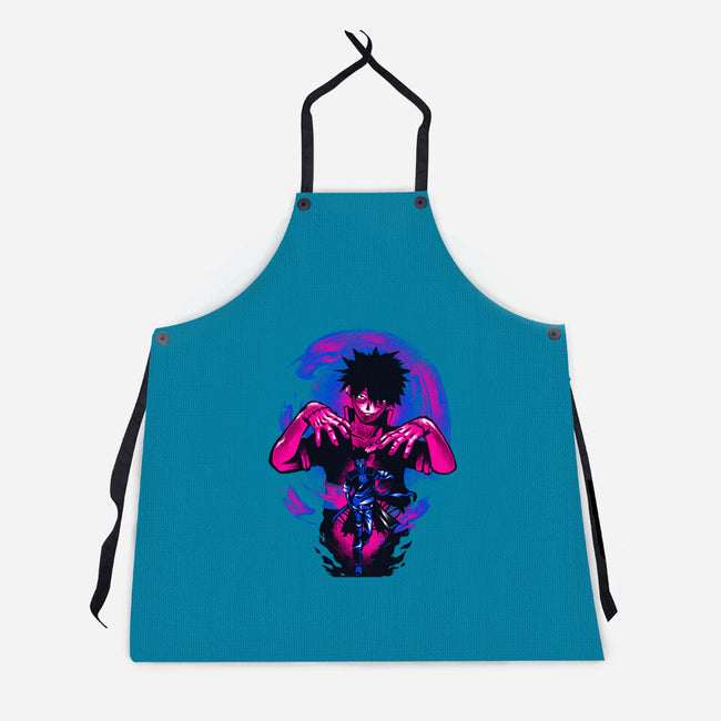 Blue Flame Dabi-unisex kitchen apron-hypertwenty