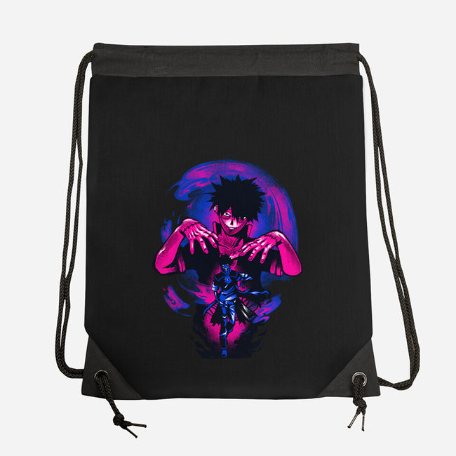 Blue Flame Dabi-none drawstring bag-hypertwenty