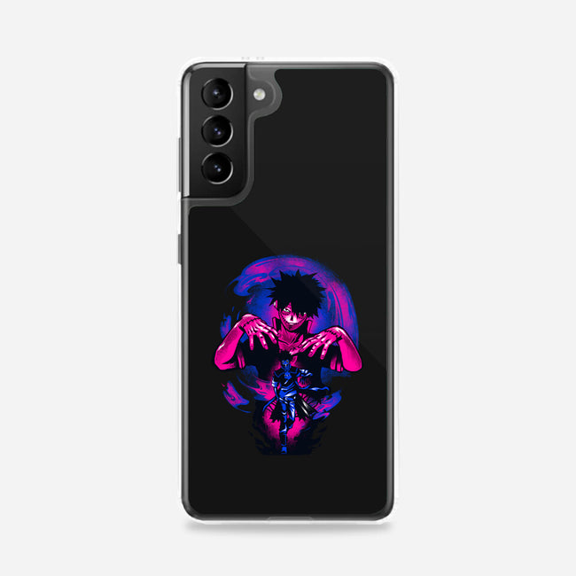 Blue Flame Dabi-samsung snap phone case-hypertwenty