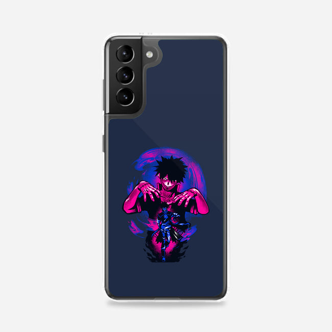 Blue Flame Dabi-samsung snap phone case-hypertwenty