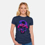 Blue Flame Dabi-womens fitted tee-hypertwenty