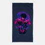 Blue Flame Dabi-none beach towel-hypertwenty