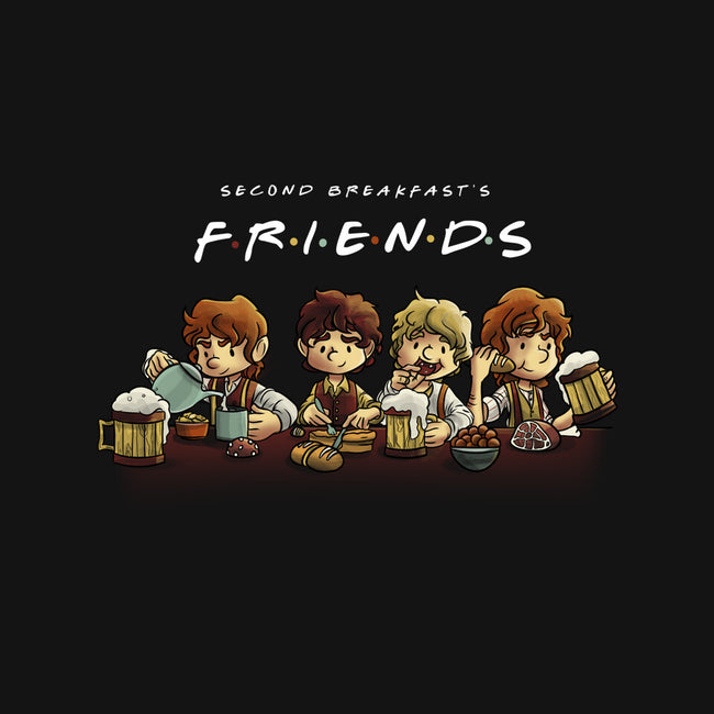 Second Breakfast Friends-unisex baseball tee-fanfabio