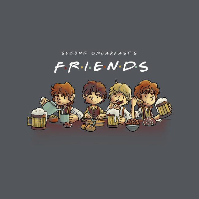 Second Breakfast Friends-womens basic tee-fanfabio
