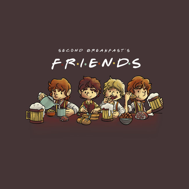 Second Breakfast Friends-none drawstring bag-fanfabio