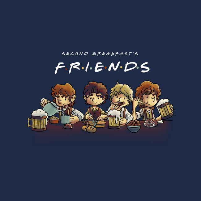 Second Breakfast Friends-none drawstring bag-fanfabio