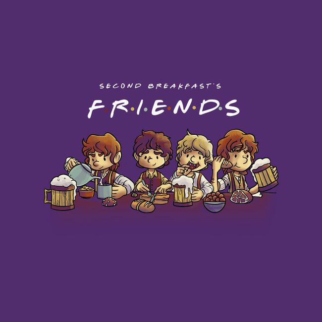 Second Breakfast Friends-none matte poster-fanfabio