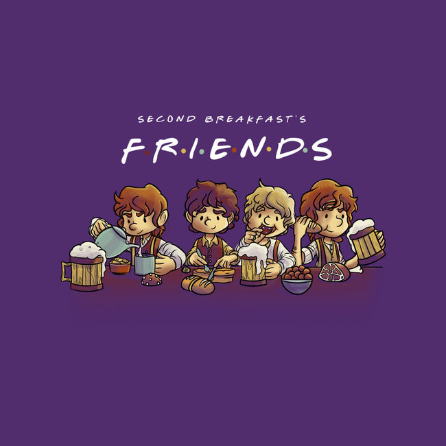Second Breakfast Friends-youth crew neck sweatshirt-fanfabio